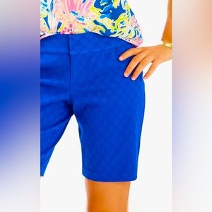 Brilliant Blue Lilly Pulitzer Gardinia Short